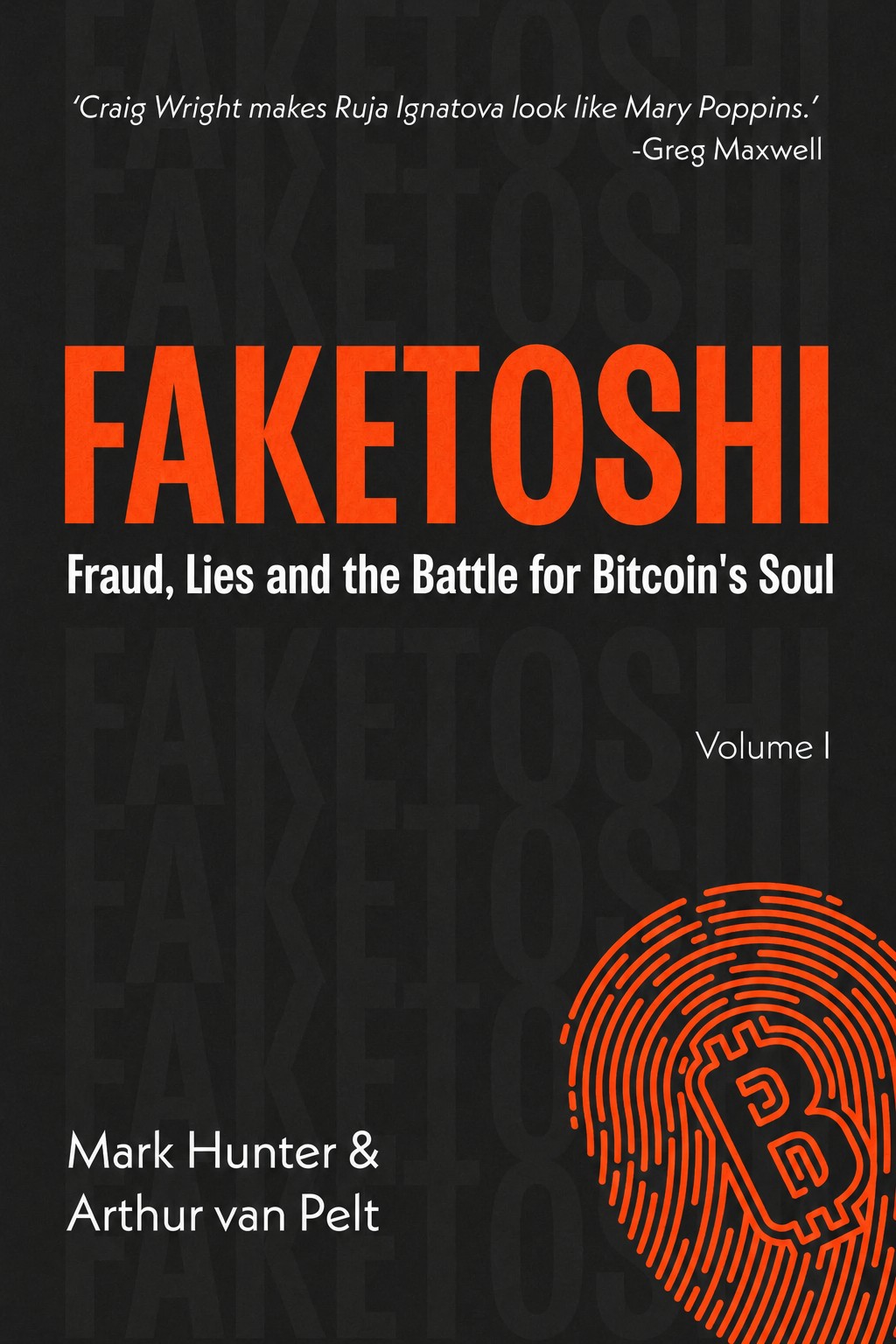 Faketoshi volume 1 cover
